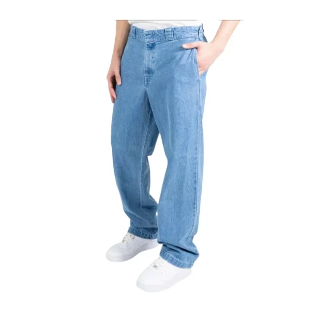 Dickies - 874 Original Relaxed Fit Denim Jean - Light Indigo