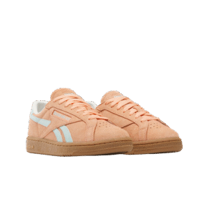 Reebok Club C Grounds UK Womens - Sunkissed Orange/Aqua/Chalk