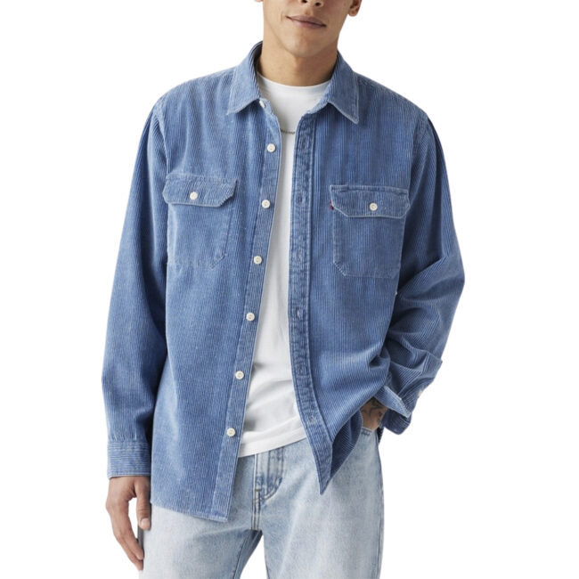 Levi's Jackson Worker Overshirt - Andor Light Indigo Cord