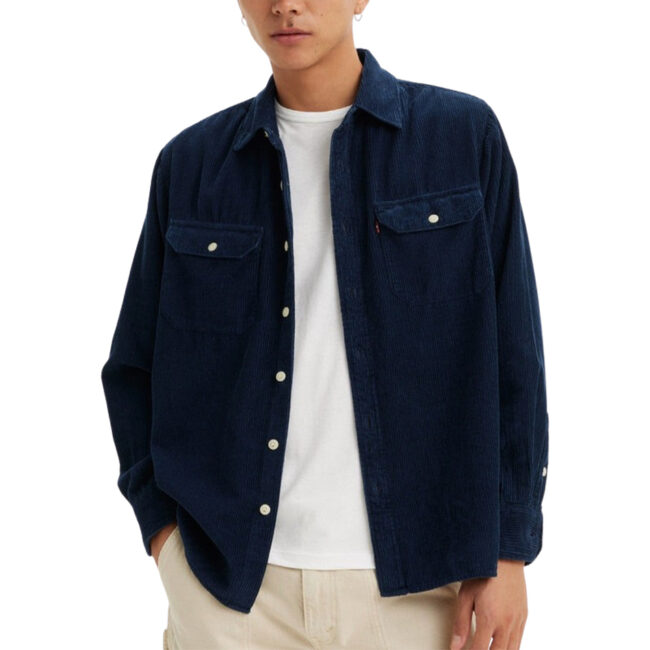 Levi's Jackson Worker Overshirt - Enzo Vintage Indigo Cord