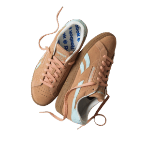 Reebok Club C Grounds UK Womens - Sunkissed Orange/Aqua/Chalk