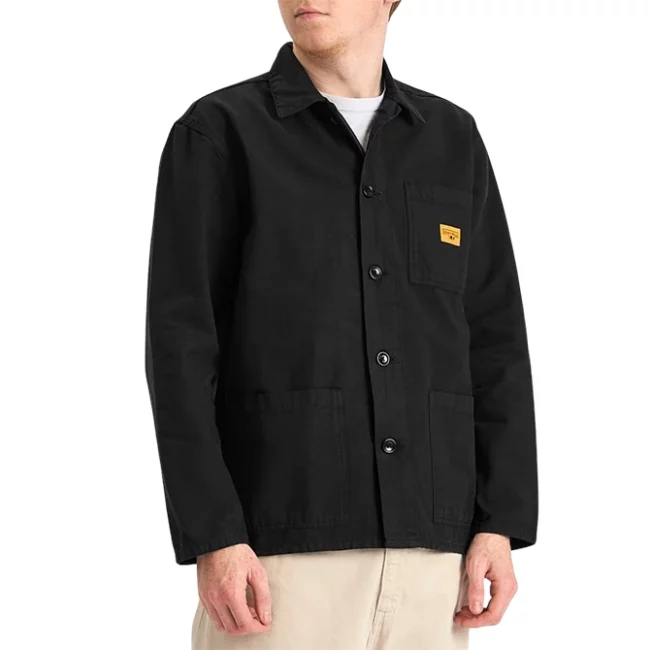 Service Works Canvas Chore Shirt - Black