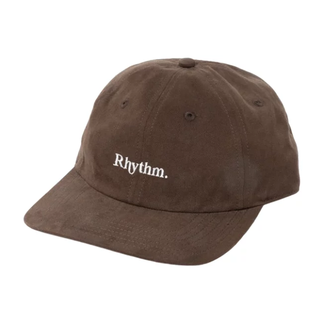 Rhythm Essential Brushed Twill Cap - Vintage Brown