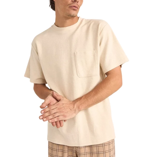 Rhythm Vintage Terry SS Tee - Natural