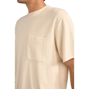 Rhythm Vintage Terry SS Tee - Natural