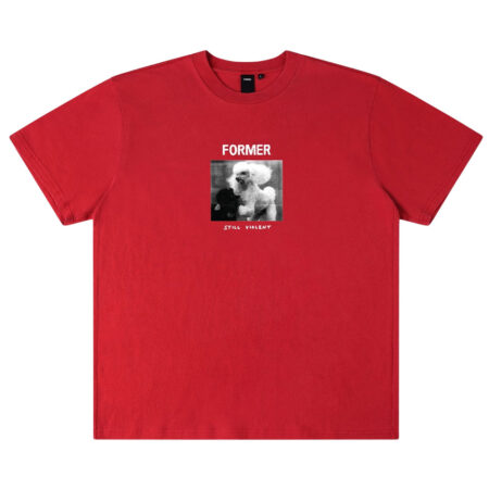 Former War Poodle Tee - Washed Red