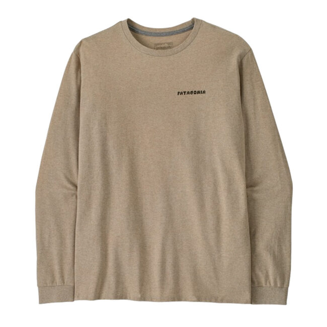 Patagonia L/S Trailseekers Responsibili-Tee - Seabird Grey