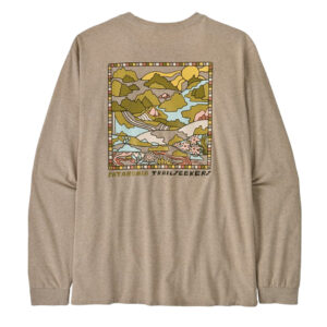 Patagonia L/S Trailseekers Responsibili-Tee - Seabird Grey