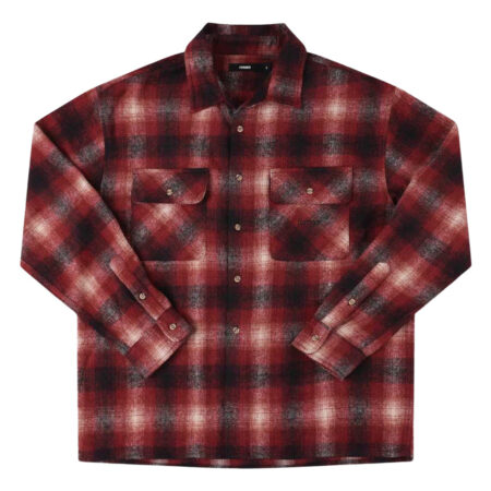 Former Manners Flannel LS Shirt - Red
