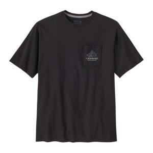 Patagonia M's Chouinard Crest Pocket Responsibili-Tee - Ink Black