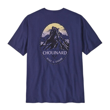 Patagonia M's Chouinard Crest Pocket Resposibili-Tee - Solstice Purple
