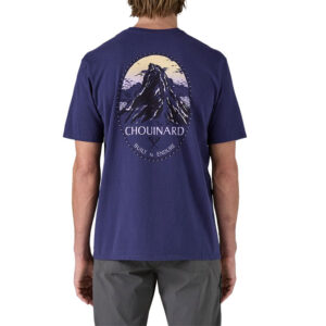 Patagonia M's Chouinard Crest Pocket Resposibili-Tee - Solstice Purple