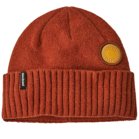 Patagonia Brodeo Beanie - Spirited Sun: Burnished Red