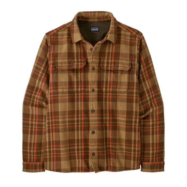 Patagonia M's Fjord Loft Shirt - Forested: Nest Brown