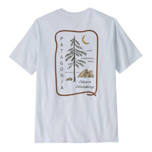 Patagonia M's Clean Climb Roots Responsibili-Tee - White