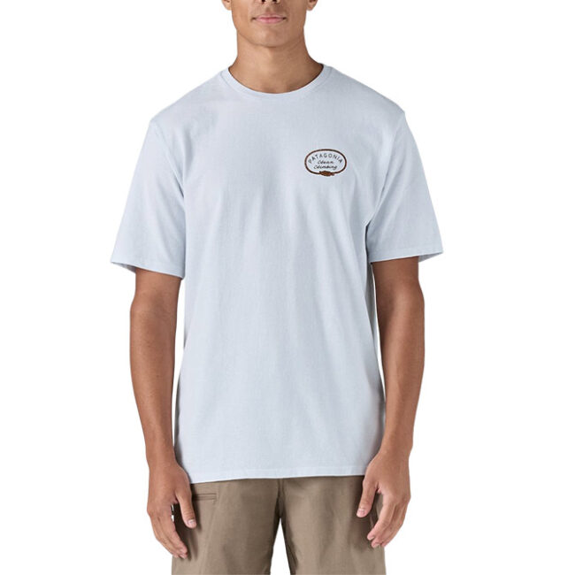 Patagonia M's Clean Climb Roots Responsibili-Tee - White