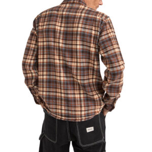 Rhythm Albert Check LS Shirt - Almond