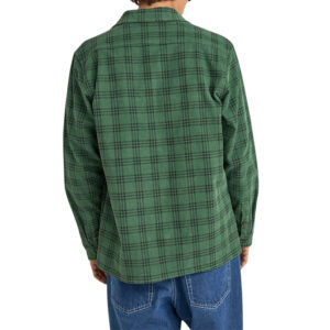 Rhythm Cord Check Overshirt - Green