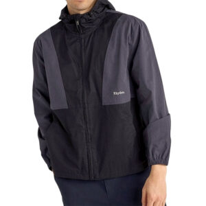 Rhythm Cascade Windbreaker - Black