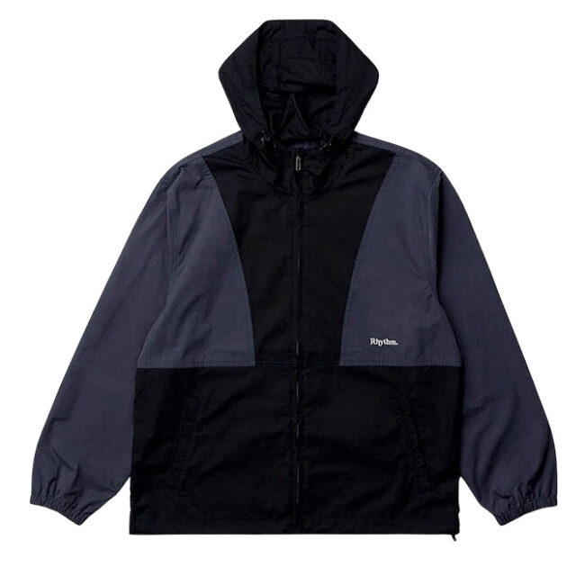 Rhythm Cascade Windbreaker - Black