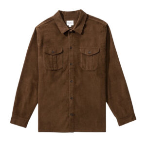 Rhythm Corduroy LS Shirt - Rust