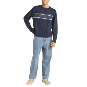 Rhythm Mohair Stripe Knit - Blue