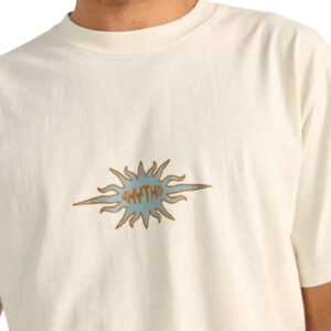 Rhythm Heavy Vintage Pocket Emblem SS Tee - Natural
