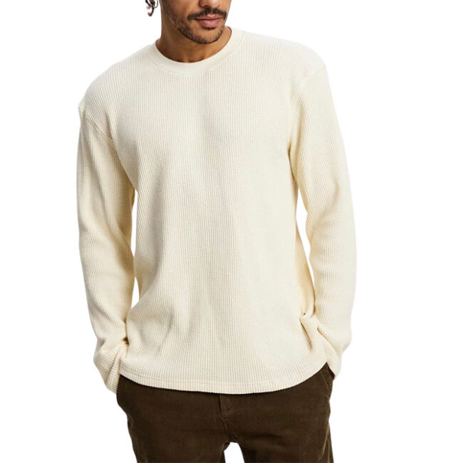 Rhythm Waffle Knit - Natural