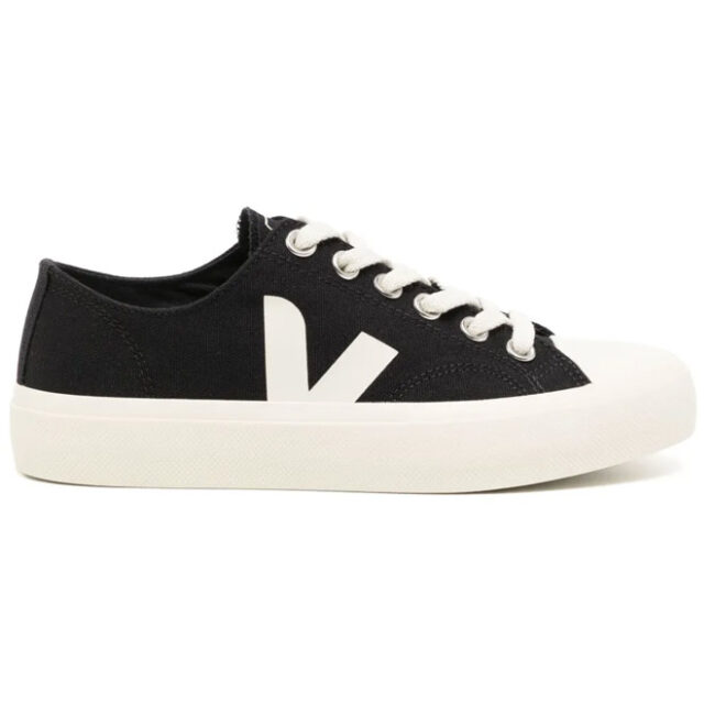 Veja Wata II Low Canvas - Black Pierre