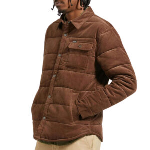 Brixton Cass Jacket - Pinecone Brown Cord