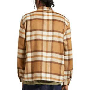 Brixton Selden Soft Brushed Flannel - Tan/Bison