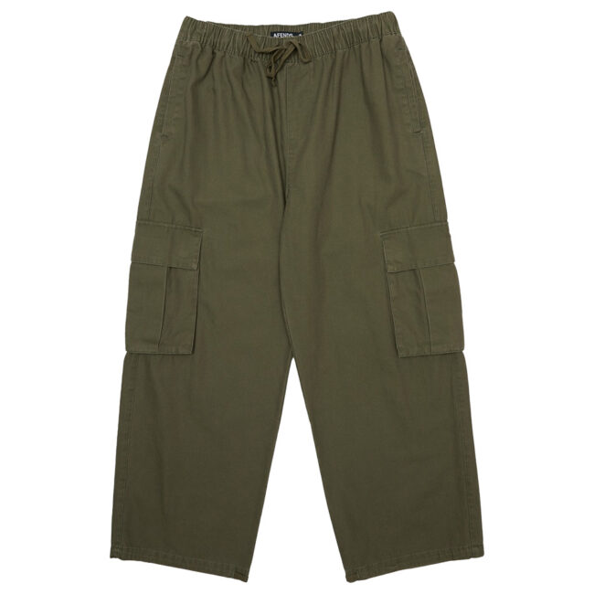 Afends Atlas Canvas Recycled Cargo Pant - Military