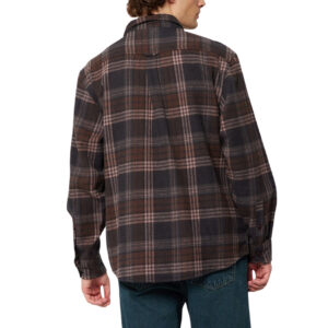 Rollas Trailer Check Shirt - Brown Check