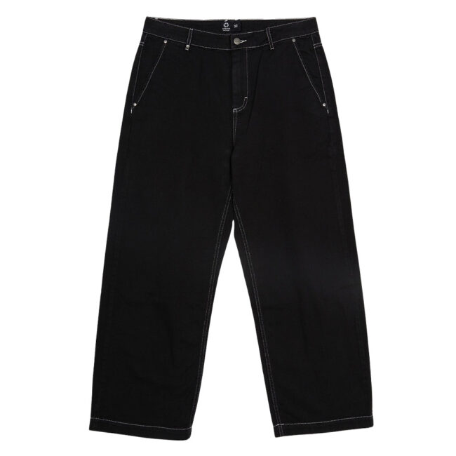 Afends Pablo Baggy Fit Pant - Black