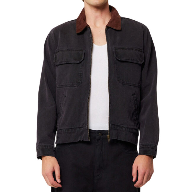 Rollas Tradie Jacket - Coal Black