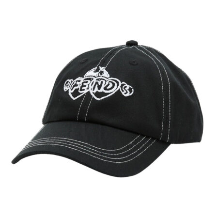 Afends Mind Blow Recycled Six Panel Cap - Black
