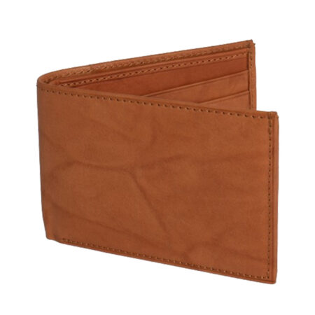 Loop Leather Slim Jim Wallet - Mid Tan