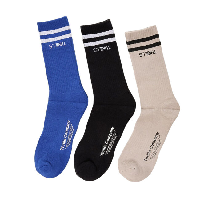 Thrills Minimal Thrills 3 Pack Sock - New Royal/Black/Meadow Mist