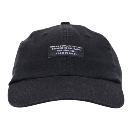 Thrills Issued 6 Panel Cap - Black