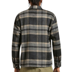 Brixton Selden Soft Brushed Flannel - Black/Charcoal