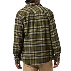 Brixton Bowery Flannel - Ivy Green/Olive Surplus/Black