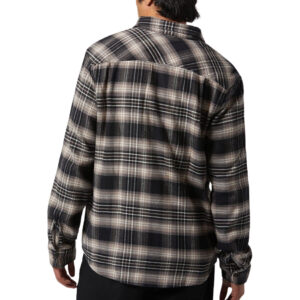 Brixton Bowery Flannel - Black/Charcoal/Beige
