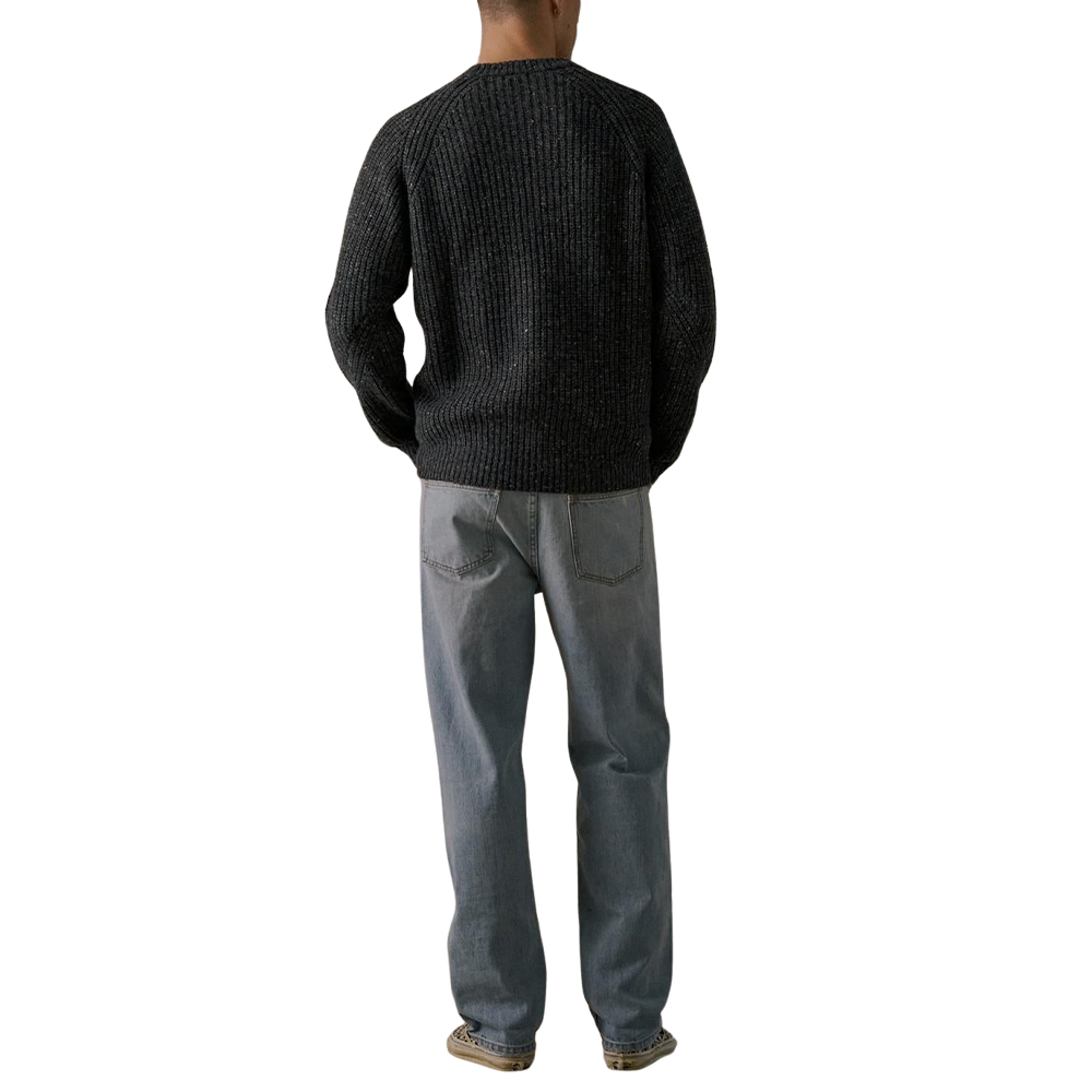 McTavish Fisherman Knit - Charcoal