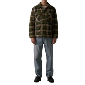 McTavish Wool Blanket Jacket - Green Multi