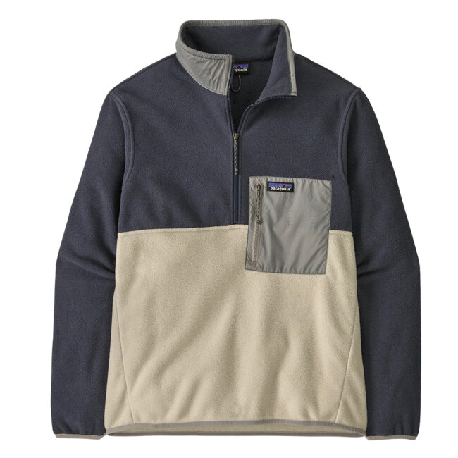 Patagonia M's Microdini 1/2-Zip Fleece Pullover - Pelican
