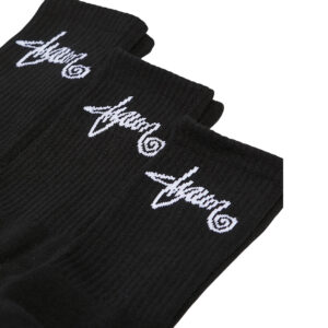 S/Double Standard Shawn Sock - 3 Pack - Black