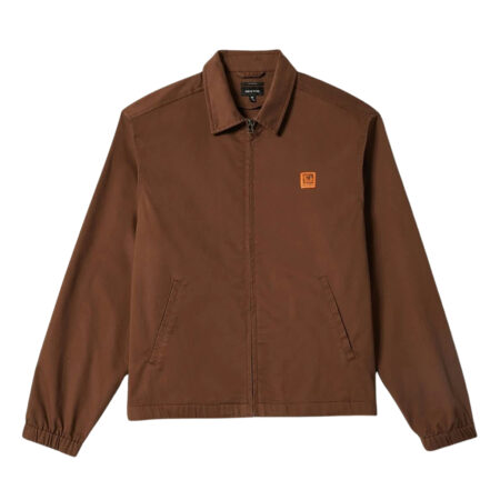 Brixton Union Relaxed Harrington Jacket - Pinecone Brown