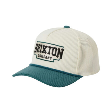 Brixton Pierson C NP MP Snapback - Night Sage/Off White Corduroy