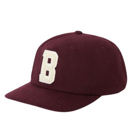 Brixton Big B Medium Profile Cap - Port Textured Wool