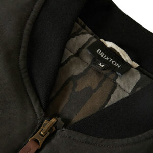 Brixton Builders Abraham Reversible Vest - Bark Camo